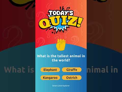 Today's Animal Quiz 8 #quiz