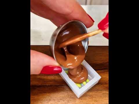 REAL Dubai Chocolate / mini cooking / mini food / tiny kitchen / ASMR #dubaichocolate