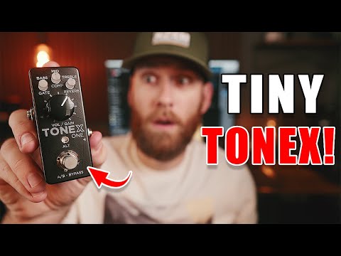 TONEX One: HUGE Sounds in a TINY Package! (IK MultiMedia TONEX One Review)