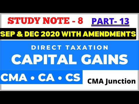 First proviso to Sec 48 | Capital Gains | Direct Taxation | CMA | CA | CS |