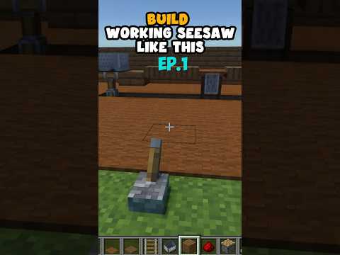 Minecraft: Working SeeSaw Build Hacks & Tricks!