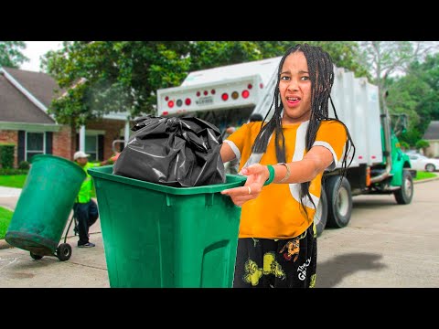 Cali Gets NEW JOB as GARBAGE COLLECTOR 🗑️