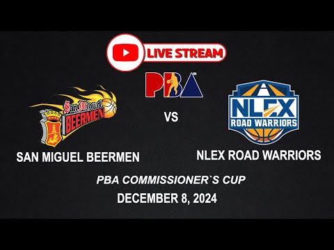 LIVE NOW! SAN MIGUEL BEERMEN vs NLEX WARRIORS |PBASeason49 |December 8, 2024|NBA2K24 Simulation Only