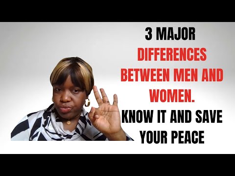 3 Differences between Men and Women, Relationship tip