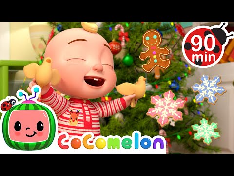 12 Days of Christmas with CoComelon! 🎅 | CoComelon Nursery Rhymes and Kids Songs | Animals for Kids