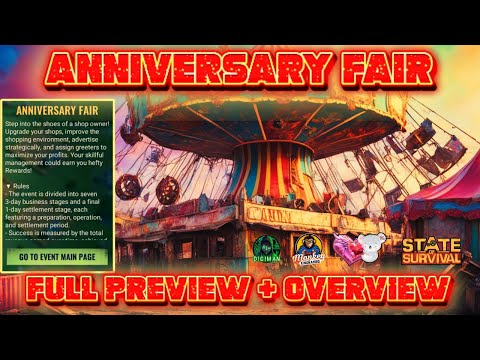 STATE OF SURVIVAL: FULL ANNIVERSARY FAIR EVENT GUIDE