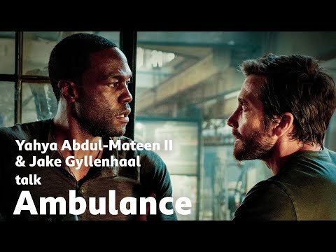 Jake Gyllenhaal & Yahya Abdul Mateen II on the fun of creating Bayhem in Ambulance