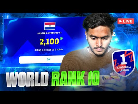 eFootball RANKPUSH TO 2100 WITH MSN EPIC | ROAD TO 100K #efootball