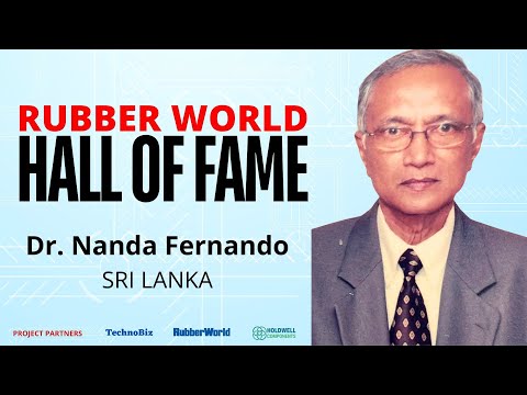 Rubber World Hall of Fame | Dr. Nanda Fernando