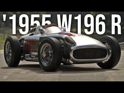 GT7 | '55 Mercedes-Benz W196 R | Gran Turismo 7 Car Review | Mercedes W196R