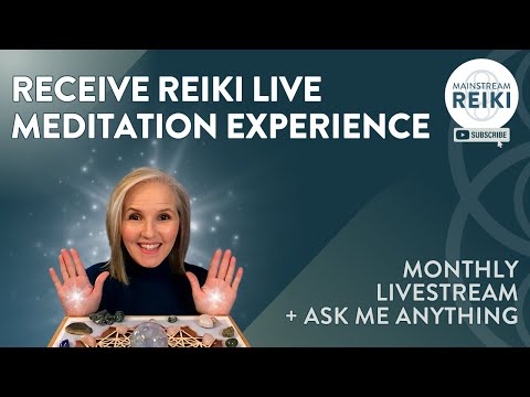 LIVESTREAM! Receive Reiki + Meditation & Ask Andrea Anything!