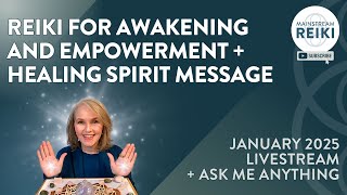 LIVESTREAM! Receive Reiki + Meditation & Ask Andrea Anything!