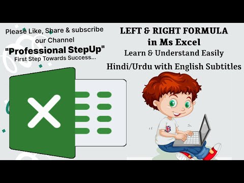 How to use LEFT or RIGHT Formula | Microsoft Excel Tips, Tricks & Shortcuts