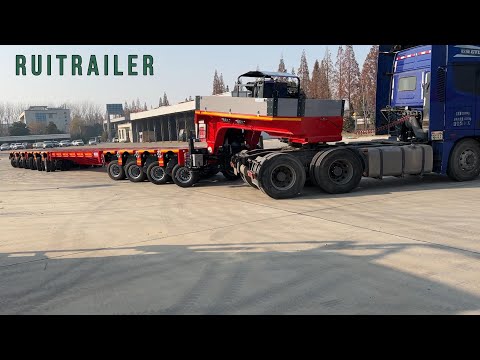 Modular Trailers testing show: Pushing the limits of heavy transport with the latest innovations