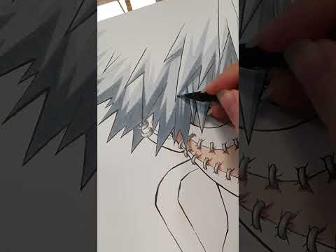 Drawing Todoroki Touya