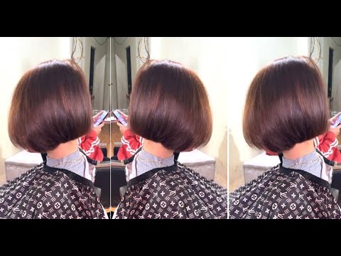 Easy Short Bob Haircut Tutorial Women With Quick Bob Hair Cutting Techniques