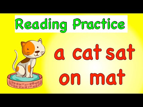 Reading Practice Short a vowel