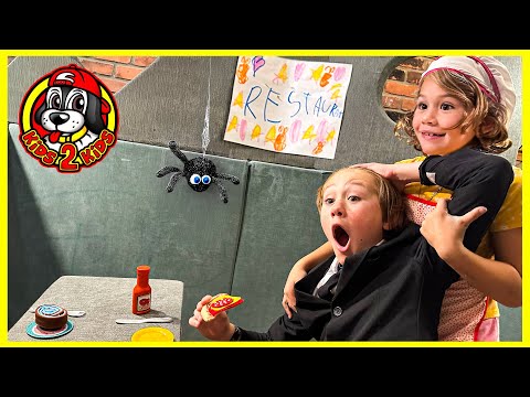 Kids Pretend 👨‍🍳 CALEB GOES BACK TO THE WORST RESTAURANT IN THE WORLD (Surprise Proposal Gone Wrong)