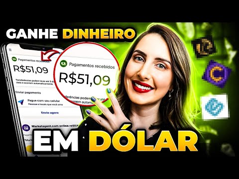 🔥[ME R$PAGOU R$50] SITES GRATUITOS PAGANDO EM DÓLAR PRA INICIANTE GANHAR DINHEIRO HOME OFFICE