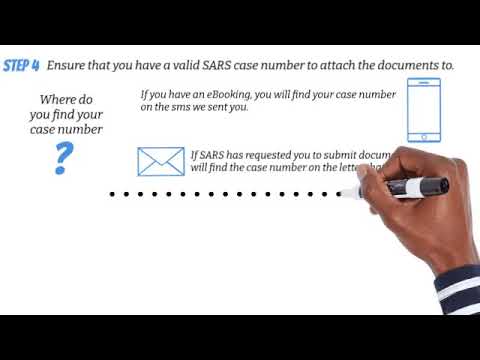 How to Submit Supporting Documents to SARS Online