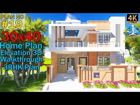 🏗 30x40 House Design | Full Walkthrough Interior | Home Design Decore #ShivajiHomeDesign