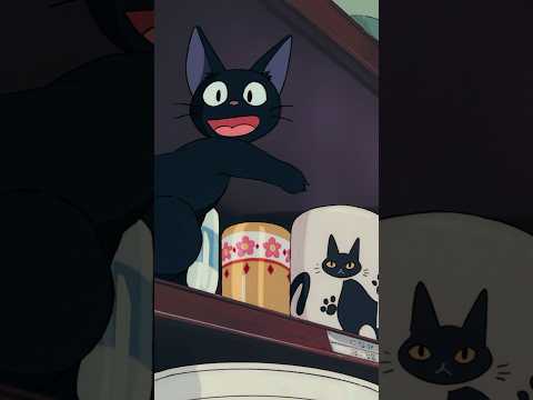 Best animated cat ever?! 🐈‍⬛💕 #kikisdeliveryservice