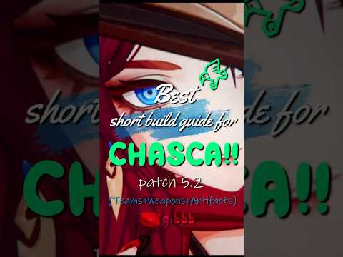 BEST CHASCA BUILD - How to Build Chasca in 20 Seconds