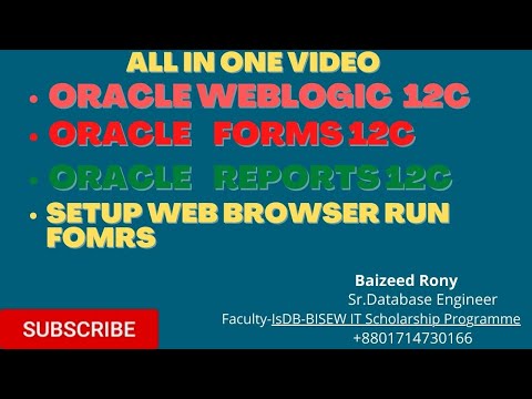 WebLogic Server 12c - Forms  and  Reports 12c install on Windows