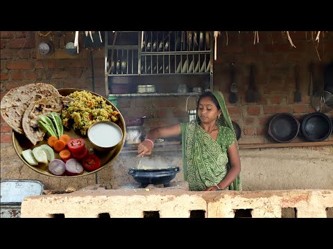 Megi Bhat | Village Cooking | Village Life | Village Traditional Kitchen