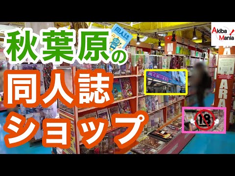 【とらのあな閉店後のアキバ】秋葉原の同人誌を扱っているお店を巡ってみた件！【コミケ】