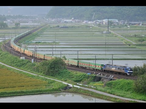 早朝の米原俯瞰　16/05/14