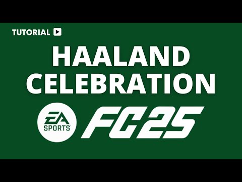 How to do haaland celebration EA FC 25