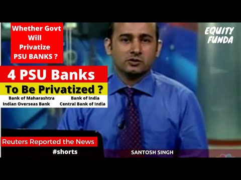 PSU Banks Privatisation News  |  What You Should Look For Before Investing  |  #shorts