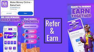 BabaCash Refer & Earn | Baba Cash Refer | BabaCash Referral Code | Baba Cash Refer Code