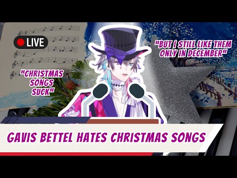 Bettel's Love-Hate Relationship with Christmas Songs ✦ HOLOSTARS EN ✦ TEMPUS