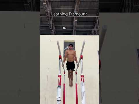 Gymnast Zack |learning Dismount post by Jackysagar| #basic #learning #flip #viralshort #shorts