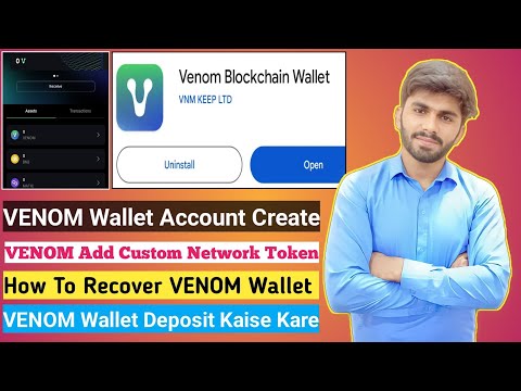 VENOM WALLET Account Kaise Banaye | VENOM Wallet Deposit Kaise Kare | VENOM Wallet Recovery Phrase