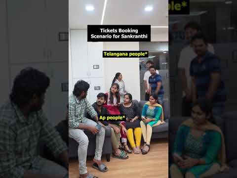 Tickets scenario for Sankranti  | @Frontlinesmedia  #pongal #busticket #fun #funnyshorts #trending