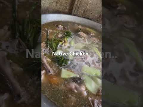 NATIVE CHICKEN SOUP I YOU LIKE IT? LUNCH TIME I HAPPY EATING #share  #viral  #soup  #food  #native