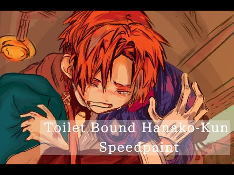 Toilet Bound Hanako-Kun Panel Coloring Speedpaint