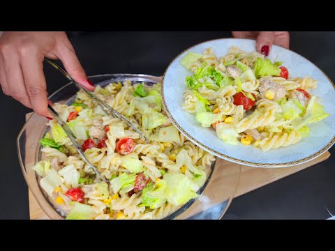 Pasta Salad: Delicious and Healthy Pasta Salad Recipe with Special Sauce