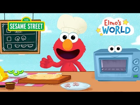 Sesame Street: Elmo's World - Cooking | Animated Video