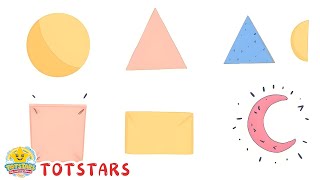 Shapes Song (Learning Shapes) | TotStars Songs for Kids