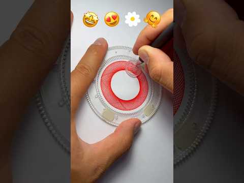 15-Second Spirograph Masterpiece #spirographshr #spirograph #asmr #satisfying