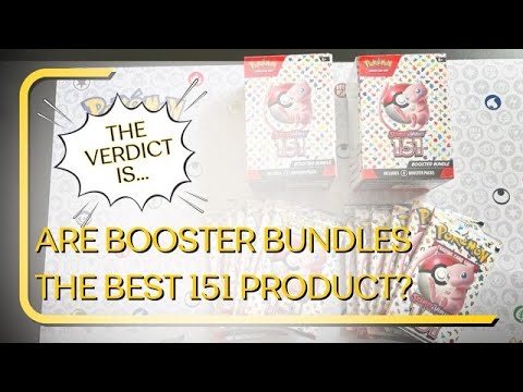 Are Pokémon 151 Booster Bundles better than ETB's? (Hint: YES!!!)