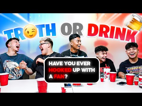 5 BESTFRIENDS PLAY TRUTH OR DRINK!!!