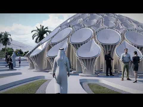 Expo 2020 - Boulevard Roundabout Pavilion X MEAN