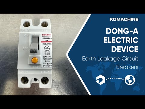 DONG-A ELECTRIC DEVICE / Earth Leakage Circuit Breakers (DEH32Ab-30A) / INV-05603