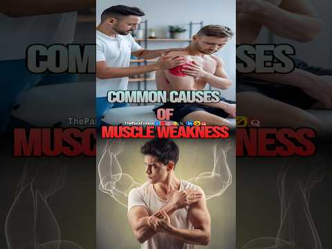 #shorts Common causes of muscle weakness | #muscleweakness | #muscle | #thepairafitness | #ytshorts