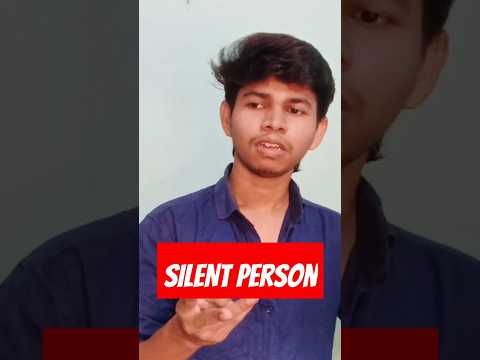 Silent person -  1full video description 👇 |#shorts #shortfeed#silentperson #tamilshorts#viralshorts